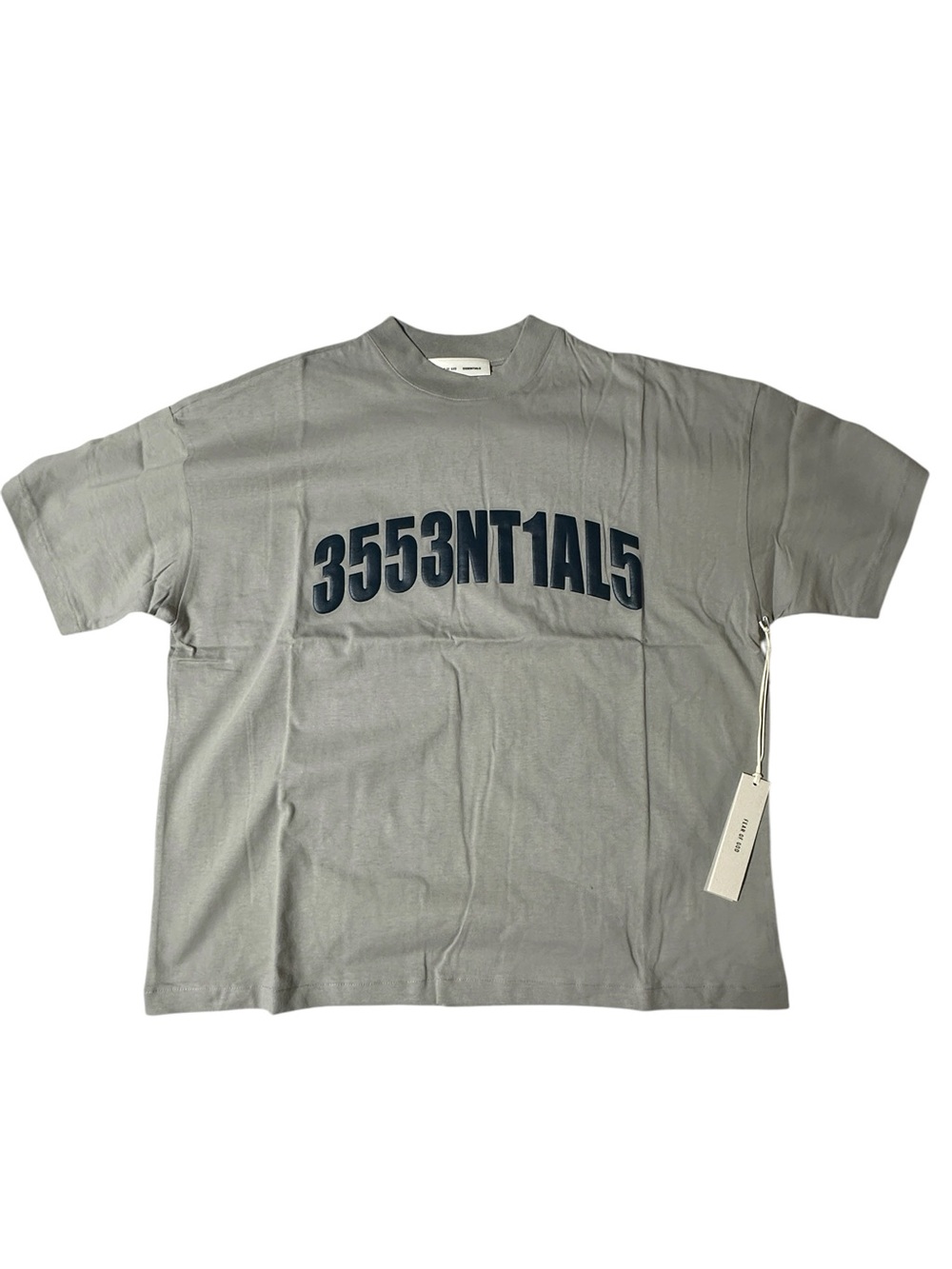 Fear of God Essentials New York 90s Tee Smoke Grey Size Medium Brand New
